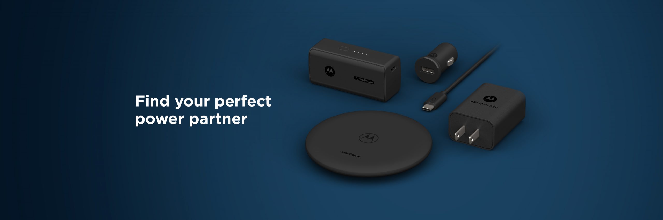 Motorola.com charger banner
